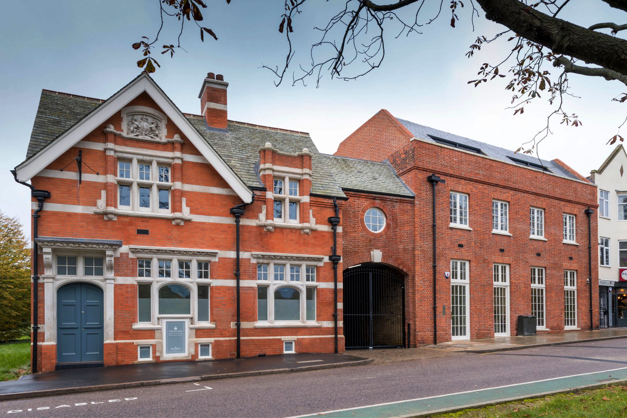 Post House Apartments church