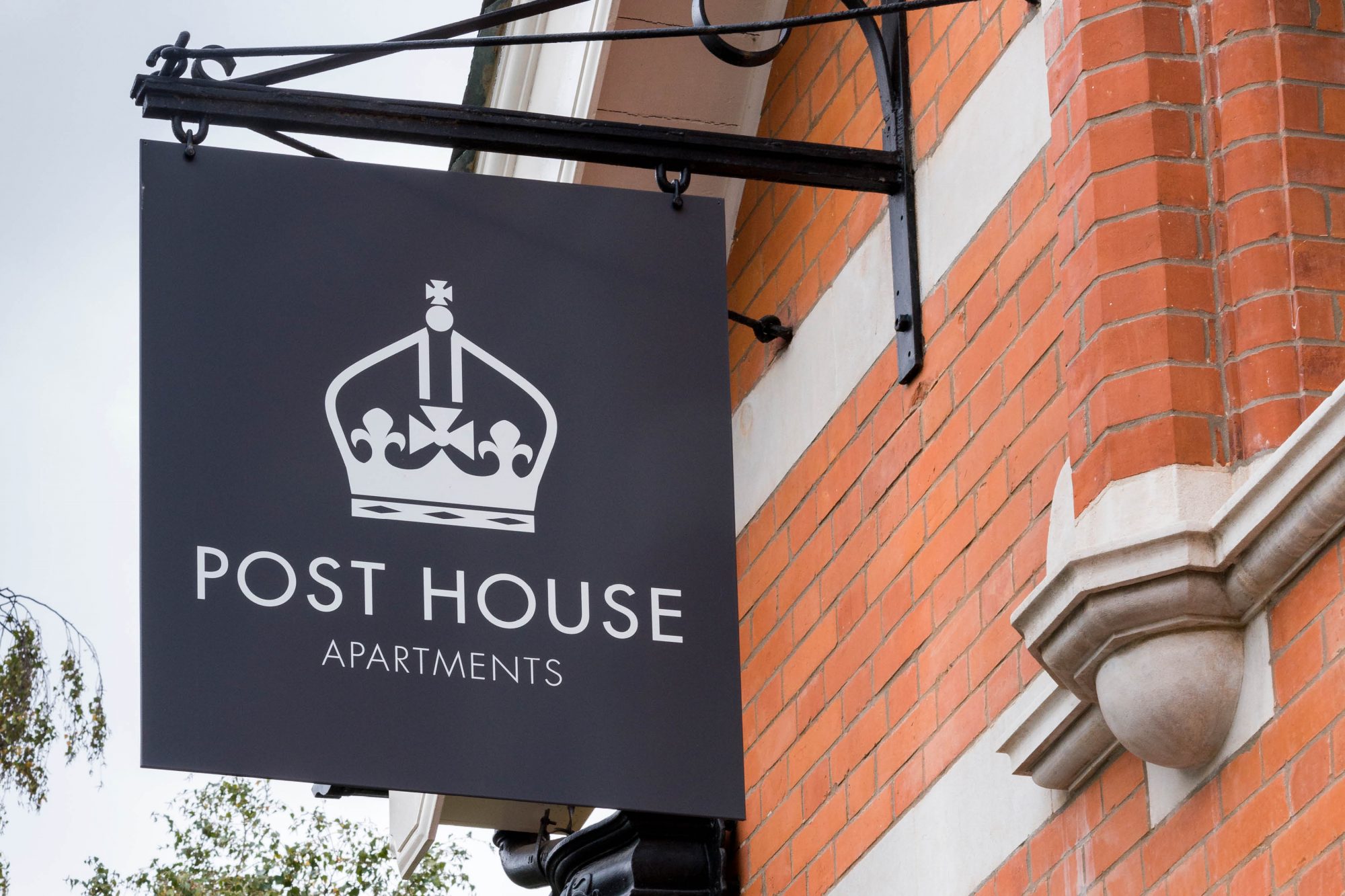 Post House Apartments church